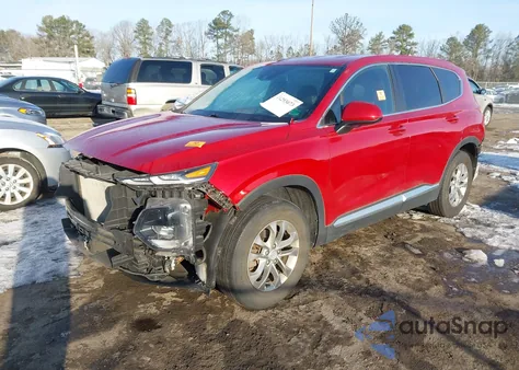 2020 Hyundai Santa Fe Se from USA, damaged, VIN 5NMS23AD1LH151634